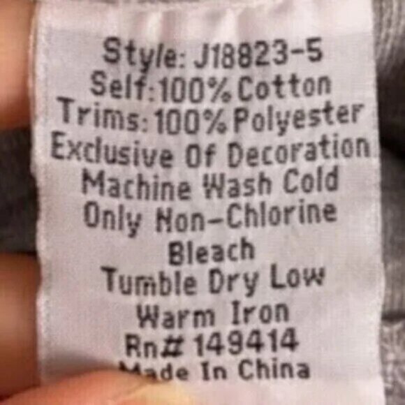 JOHNNY WAS Catalina Contrast French Terry Sweatshirt - Picture 7 of 7